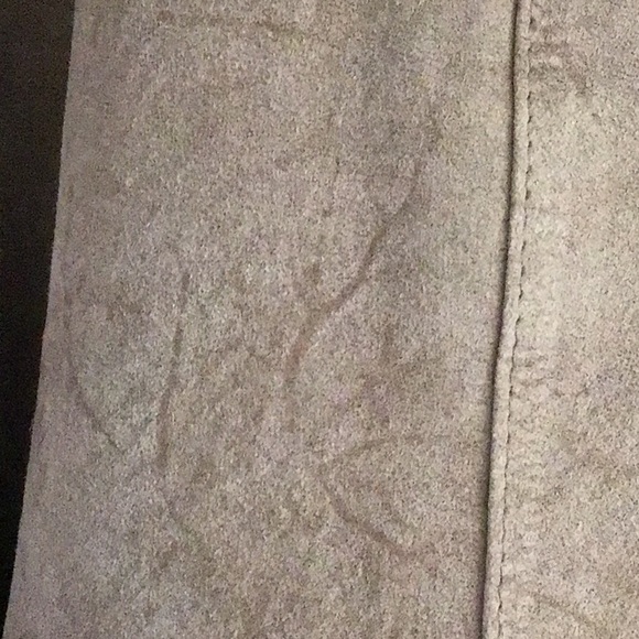 Leather and rabbit fur jacket - Picture 10 of 13